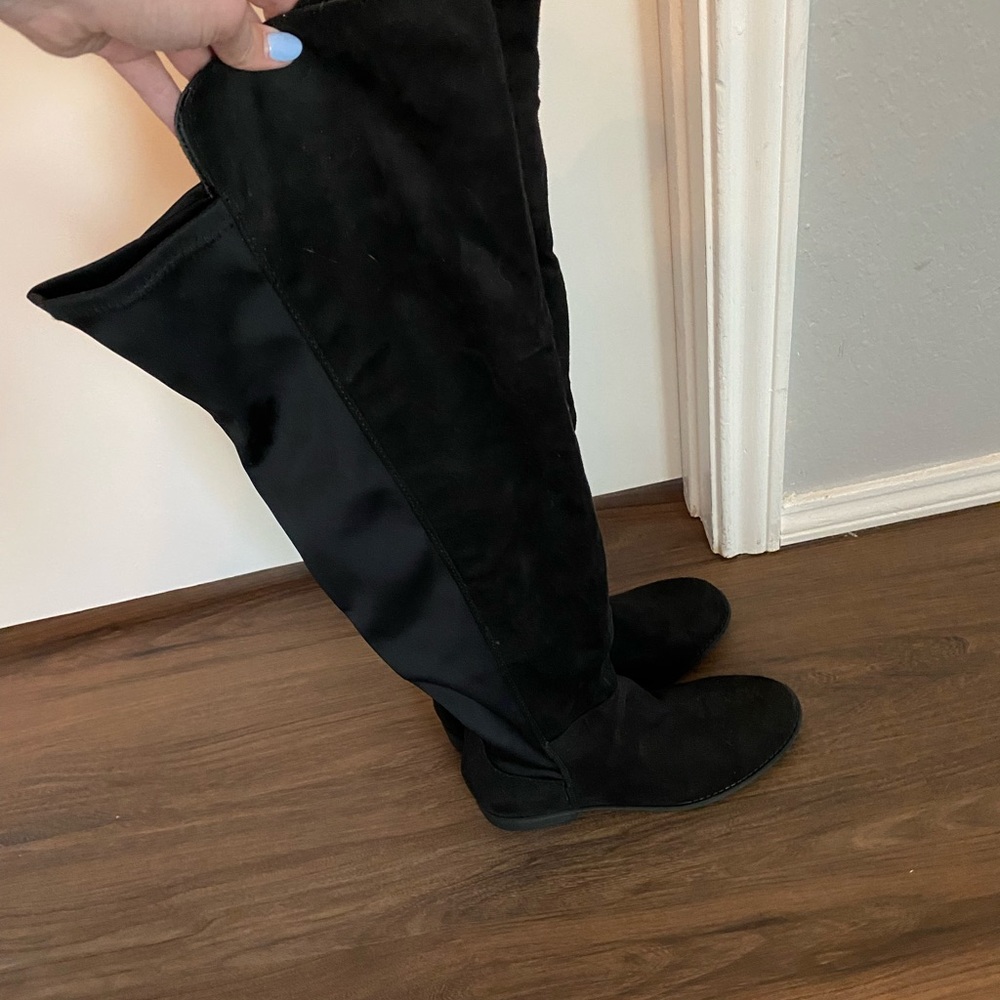 Over the knee Boots, wide fit, Size 10